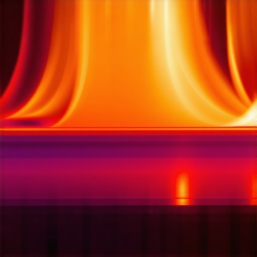 Infrared thermal camera showing heat irregularities inside an oven.