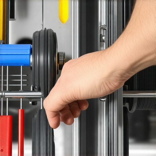 A person using a screwdriver to install new dishwasher roller wheels