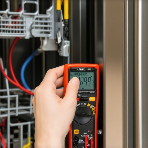 Diagnostic Testing with a Multimeter Using a multimeter to test dishwasher components for electrical faults.