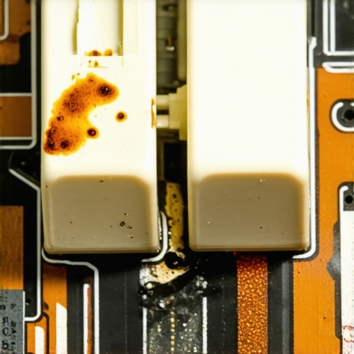 Scorched oven control board relay