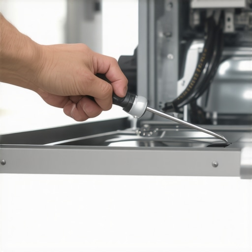 Inspecting a Dishwasher Water Inlet Valve DIY inspection of a whistling dishwasher water inlet valve showing screen and solenoid.