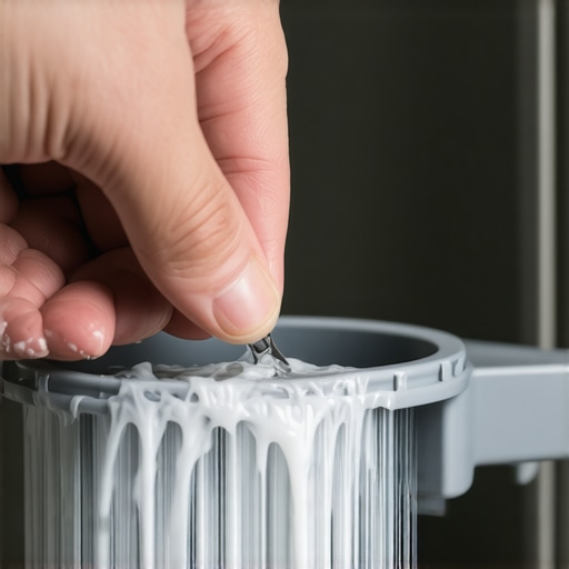 Clearing mineral clogs from dishwasher spray arm