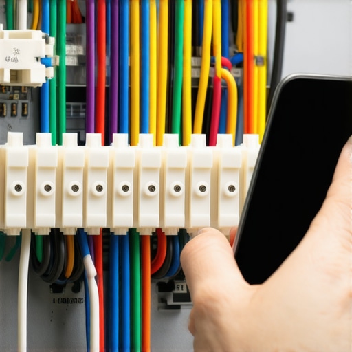 Taking a photo of wall oven control board wiring before replacement