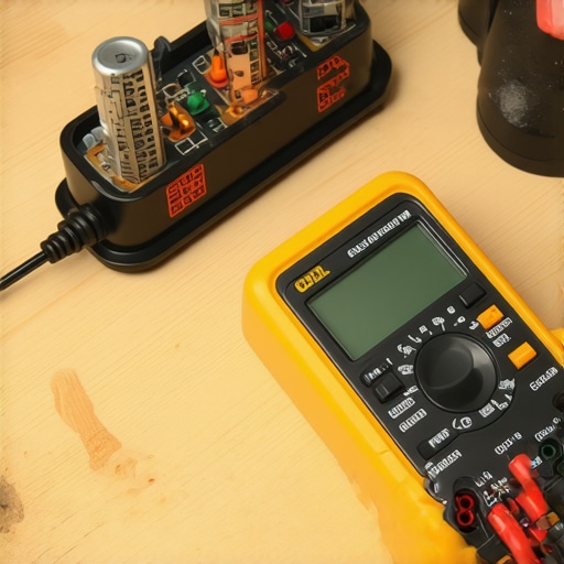 A technician using a multimeter to diagnose a faulty oven heating element by checking resistance levels.