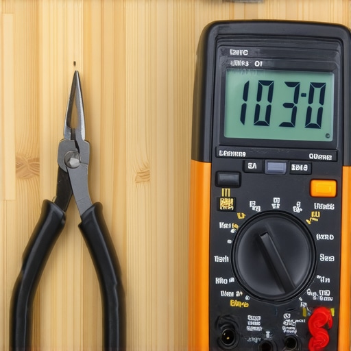 Digital multimeter and tools for dishwasher and oven repair
